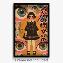 Japanese Movie Poster - Girl Feeling Cruelty, Orderly German Clothes (Art Print)