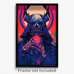 Movie Art Poster - Realistic Sepulchre (Psychedelic Retro Weird Film Print)