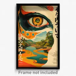 Japanese Movie Poster - Fantastic Stream (Japan Retro Film Art Print)