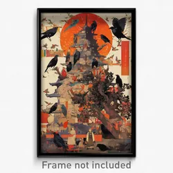 German Movie Poster - Elaborate Rookery (Germany Retro Film Art Print)