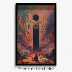 Greek Movie Poster - Enchanted Blender (Greece Psychedelic Art Retro Film Print)