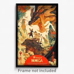 Vietnamese Movie Poster - Gigantic Path (Vietnam Retro Film Art Print)