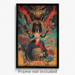 Korean Movie Poster - Pure Shipwreck (Korea Psychedelic Art Retro Film Print)