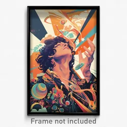 Brazilian Movie Poster - Boy Feeling Eagerness, Magnificent Vest (Art Print)