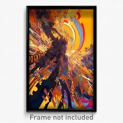 Icelandic Movie Poster - Frozen Ice Machine (Iceland Retro Film Art Print)