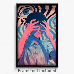 Greek Movie Poster - Boy Feeling Dismay, Soft Pink Dress (Greece Film Art Print)