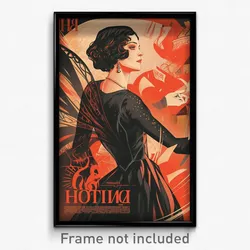 Russian Movie Poster - Woman Feeling Rejected, Well Groomed Ballet (Art Print)
