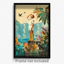French Movie Poster - Man Feeling Excitement, Modest White Bloomers (Art Print)