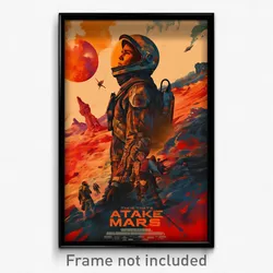 Thai Movie Poster - Damaged Mars (Thailand Psychedelic Art Retro Film Print)