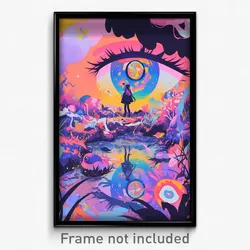 Art Poster - Unusual Protectorate (Psychedelic Trippy Weird 11x17 Print)