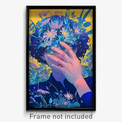Movie Art Poster - Boy Feeling Grumpiness, Imaginative Flower Bracelet (Print)