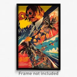 Brazilian Movie Poster - Complex Peninsula (Brazil Retro Film Art Print)