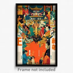 Chinese Movie Poster - Prestigious Barbican (China Retro Film Art Print)