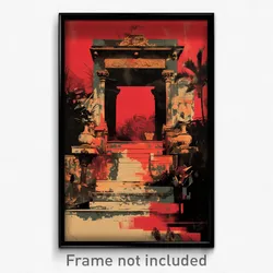 Bollywood Movie Poster - Measly Italian Architecture (India Hindi Film Print)