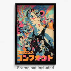 Icelandic Movie Poster - Boy Feeling Happiness, Drab Black Tank Top (Art Print)