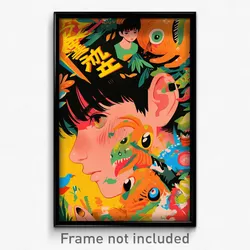 Vietnamese Movie Poster - Boy Feeling Bitter Sweetness, Lively Green (Art Print)