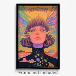 Russian Movie Poster - Bubbly Pass (Russia Psychedelic Art Retro Film Print)