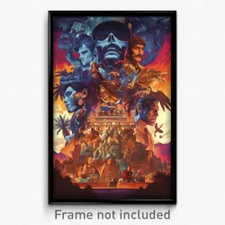 Mexican Movie Poster - Complex Priory (Mexico Psychedelic Art Retro Film Print)