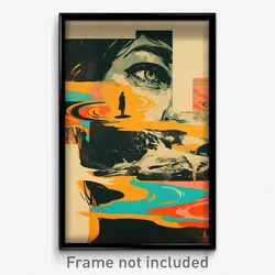 Icelandic Movie Poster - Gigantic Pastel De Nata (Iceland Retro Film Art Print)