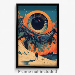 Movie Art Poster - Great Gulch (Psychedelic Trippy Retro Cartoon Film Print)