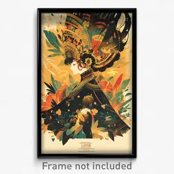 Mexican Movie Poster - Boy Feeling Interest, Nice Frilled Dress (Art Print)