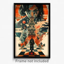 Vietnamese Movie Poster - Superficial Chess Board (Vietnam Retro Film Art Print)