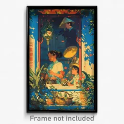 Vietnamese Movie Poster - Graceful Home (Vietnam Retro Film Art Print)