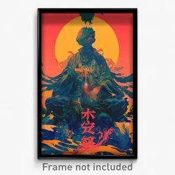 Vietnamese Movie Poster - Glitch Art Hold (Vietnam Retro Film Art Print)