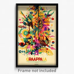 Spanish Movie Poster - Grand Gallery (Spain Psychedelic Art Retro Film Print)