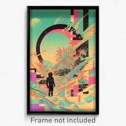 Movie Art Poster - Graceful Treasury (Psychedelic Retro Weird Film Print)