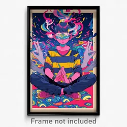 Thai Movie Poster - Boy Feeling Friendliness, Well Made Yoga Pants (Art Print)