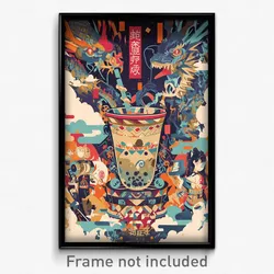 Vietnamese Movie Poster - Ancient Boba Tea (Vietnam Retro Film Art Print)