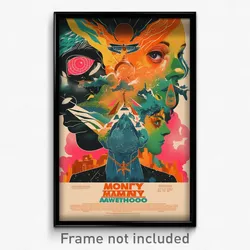 Mexican Movie Poster - Velvety Hamlet (Mexico Psychedelic Art Retro Film Print)