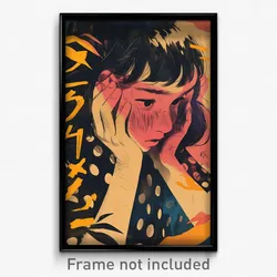 Spanish Movie Poster - Girl Feeling Liking, Tattered Polka Dot (Spain Art Print)