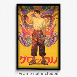 Thai Movie Poster - Man Feeling Pensiveness, Candid Puffy Shorts (Art Print)