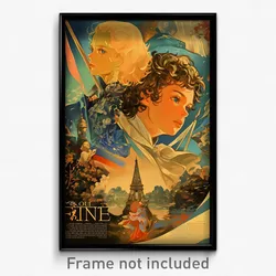 French Movie Poster - Boy Feeling Attraction, Grandiose Frills (Art Print)