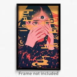Spanish Movie Poster - Frosty Dog (Spain Psychedelic Art Retro Film Print)
