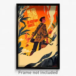 Indonesian Movie Poster - Boy Feeling Dazed, Tidy Grocery Bag (Art Print)