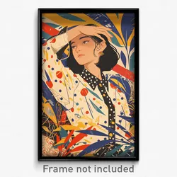Indonesian Movie Poster - Woman Feeling Stubborn, Heavenly Polka Dot Shirt