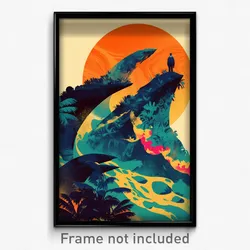 Brazilian Movie Poster - Acidic Outback (Brazil Retro Film Art Print)
