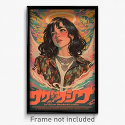 Indonesian Movie Poster - Woman Feeling Isolated, Angelic Heart Necklace (Print)