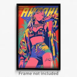 Russian Movie Poster - Girl Feeling Intrigued, Old Crop Top (Russia Art Print)