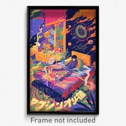 Bollywood Movie Poster - Silly Bedroom (India Retro Hindi Film Art Print)