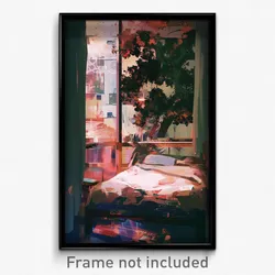 Art Poster - Brisk Hotel (Psychedelic Trippy Weird 11x17 Print)