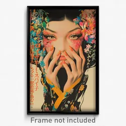 Japanese Movie Poster - Fancy Marina (Japan Psychedelic Art Retro Film Print)