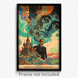 Brazilian Movie Poster - Gargantuan Neutron (Brazil Retro Film Art Print)