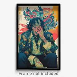 Chinese Movie Poster - Man Feeling Stressed, Odd Cropped Vest (China Art Print)
