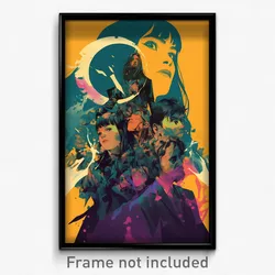 Brazilian Movie Poster - Gloomy Rest (Brazil Psychedelic Art Retro Film Print)