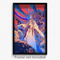 Art Poster - Measly Opening (Psychedelic Trippy Weird 11x17 Cartoon Print)
