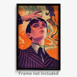 Mexican Movie Poster - Boy Feeling Aversion, Ragged Pinstripe Suit (Art Print)